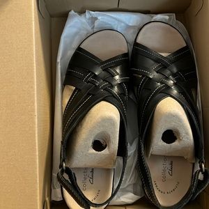 Clarks Lexi Carmen Black learher